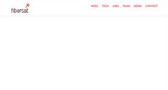 Desktop Screenshot of fibersat.com
